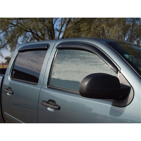 Stampede 01-06 GM FS CC/00-06 SUB/YUKON SMOKE 4PC WINDOW VISORS 6034-2